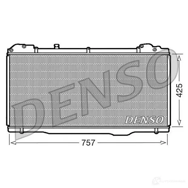 Радиатор охлаждения двигателя DENSO DRM23023 8717613471326 807652 Q 6RLJM4 изображение 0