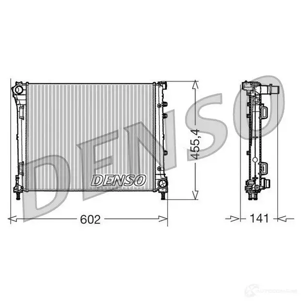 Радиатор охлаждения двигателя DENSO 807313 drm09160 L3HZ 8G 8717613472798 изображение 0
