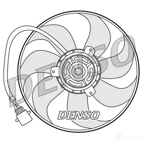 Вентилятор радиатора DENSO 805730 8717613463437 DER32006 E LH47 изображение 0
