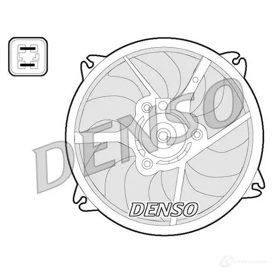 Вентилятор радиатора DENSO 8717613486740 DER07006 TWNXP N 805584 изображение 0