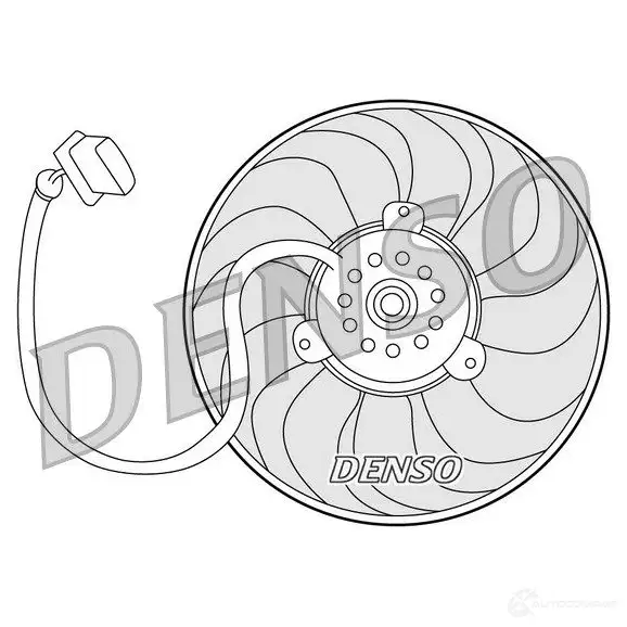 Вентилятор радиатора DENSO F 62OZ 805728 8717613463413 DER32004