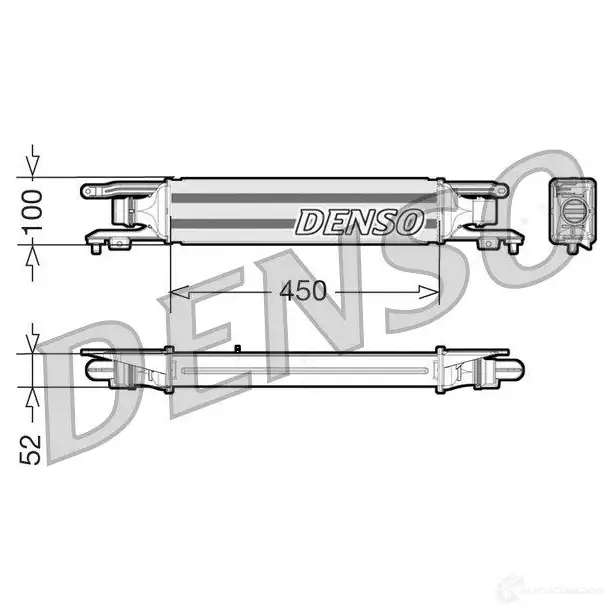Интеркулер DENSO A84X H 806427 dit20001 8717613467008 изображение 0