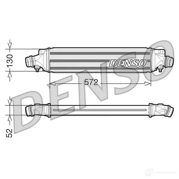 Интеркулер DENSO 8717613467022 dit20003 806429 J1S7 QBW