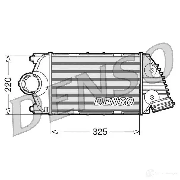 Интеркулер DENSO 8717613467275 dit28015 NMXK8O X 806438