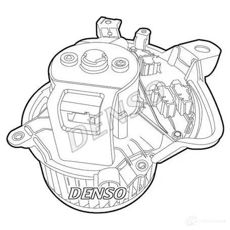 Моторчик печки, вентилятора DENSO 8717613477878 CSE N3 805398 dea01011