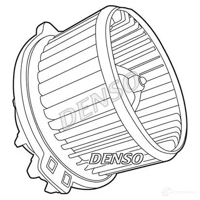 Моторчик вентилятора печки DENSO 805537 8717613462782 FK RE3W DEA43001 изображение 0