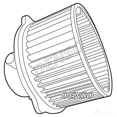 Моторчик вентилятора печки DENSO HB Q5OZ2 8717613462744 DEA41004 805528 - Изображение 1