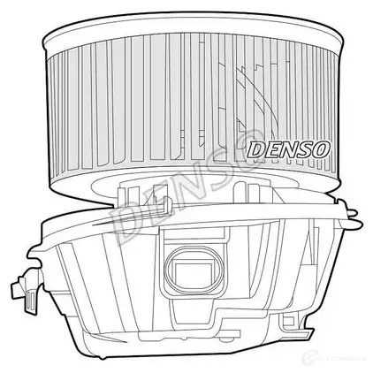 Моторчик вентилятора печки DENSO 805419 DEA07008 4 IXBSX 8717613490754
