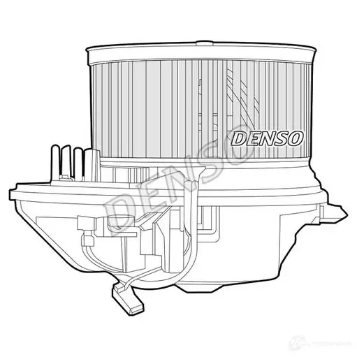 Моторчик вентилятора печки DENSO 8717613490556 DEA21008 K KRTVP 805498 изображение 0