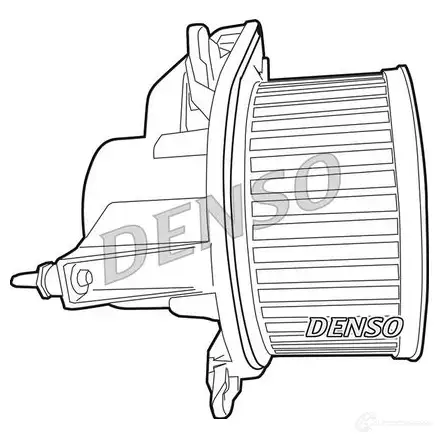 Моторчик печки, вентилятора DENSO 805437 dea09032 8717613462928 J7 IHKY изображение 1