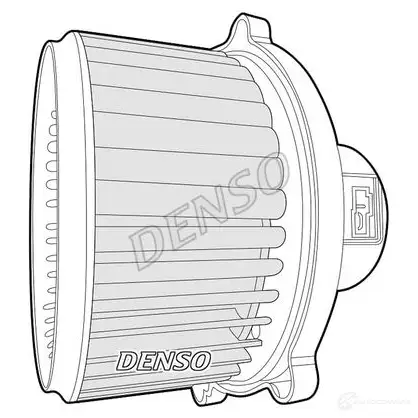 Моторчик вентилятора печки DENSO 8717613491270 805543 S3 UEHUK DEA43008 изображение 0