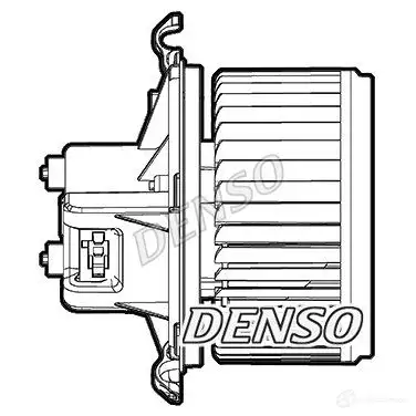 Моторчик печки, вентилятора DENSO X64V 553 dea09073 1437339462