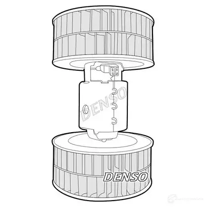 Моторчик вентилятора печки DENSO DEA17002 DF0 COI 8717613490426 805469