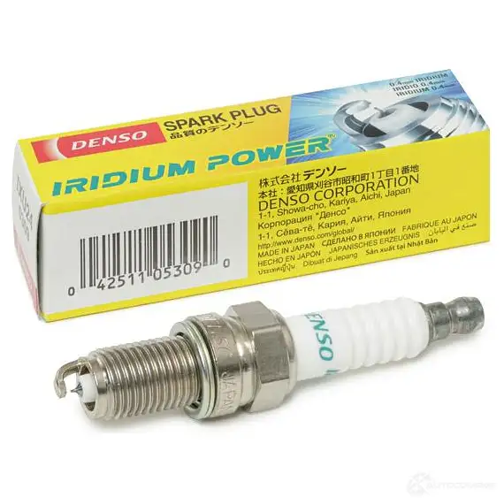 Свеча зажигания иридиевая iridium power DENSO KPVX V 1439764901 5309 изображение 0