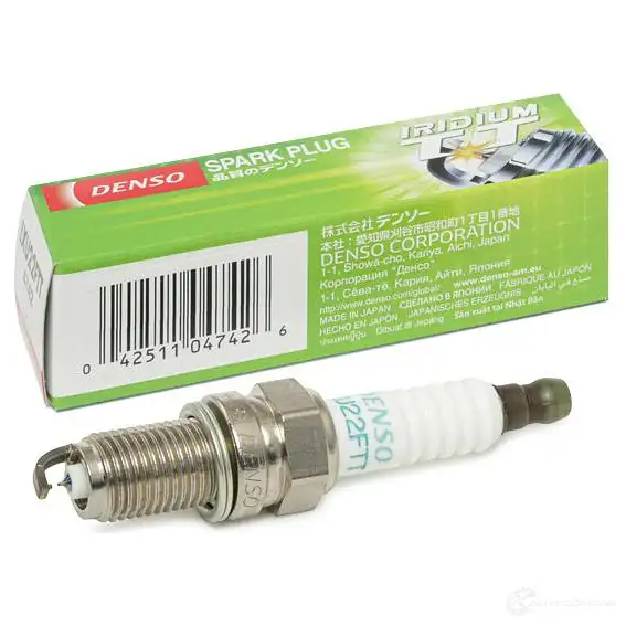 Свеча зажигания DENSO 1439769715 IXU22FTT4 ABF 4CY изображение 2