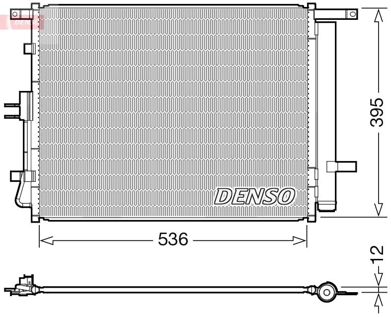 Радиатор кондиционера DENSO 1388426984 DCN43002 K5OH XM изображение 0