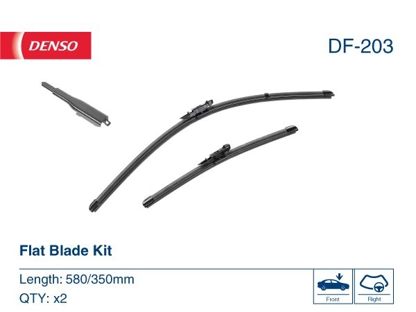 Щетка стеклоочистителя DENSO Z269 Z6P 1440122669 DF-203 - Изображение 1