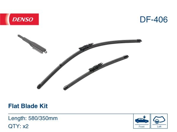 Щетка стеклоочистителя DENSO DF-406 1440122688 IOS PMLF - Изображение 1