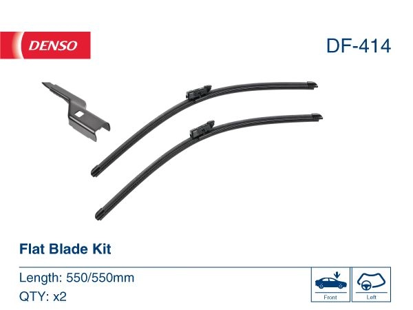 Щетка стеклоочистителя DENSO 1440122696 6P BIGOD DF-414 - Изображение 1