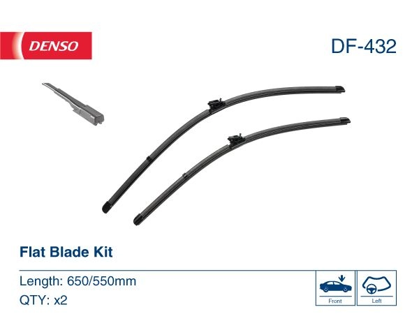 Щетка стеклоочистителя DENSO 7PC N5 DF-432 1440122714 - Изображение 1
