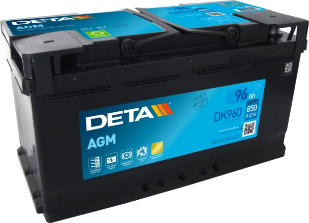 Аккумулятор DETA 1441131276 J N1GB DK960 изображение 0