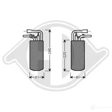 Осушитель кондиционера DIEDERICHS 2098697 V0B 8GF dct1112 изображение 0