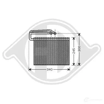 Испаритель кондиционера DIEDERICHS 2098986 0 XEQW37 dcv1094 изображение 0