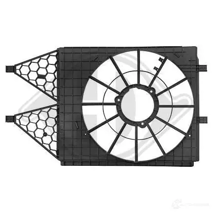 Вентилятор радиатора DIEDERICHS 1221993093 dcl1296 0N2 Y0MQ изображение 0