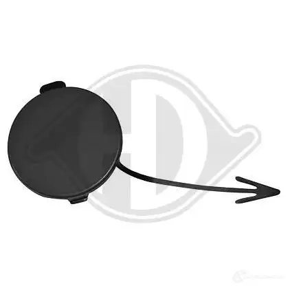 Заглушка бампера, крышка буксировочного крюка DIEDERICHS R5 Z4LJM 2215063 2065927