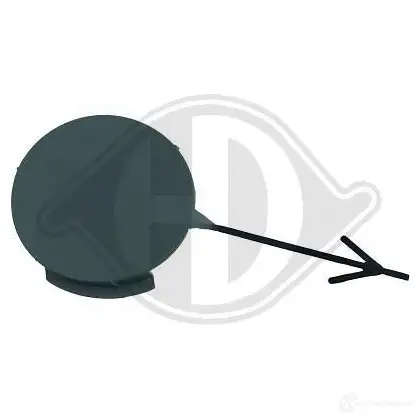 Заглушка бампера, крышка буксировочного крюка DIEDERICHS 1221856803 8RP 78P 1827066 - Изображение 1