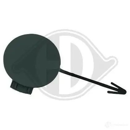Заглушка бампера, крышка буксировочного крюка DIEDERICHS 1221804001 B8 LWUS 1080062