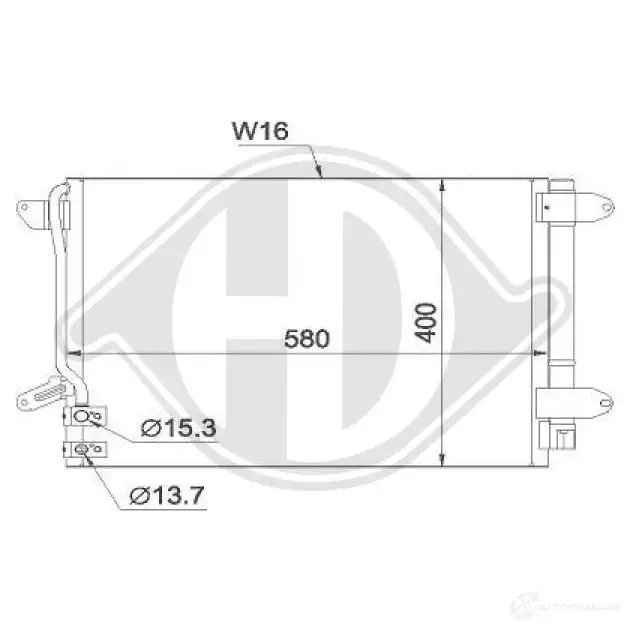 Порог DIEDERICHS 2087227 9320042 QOOA WKU