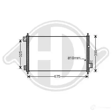 Амортизатор капота DIEDERICHS 9167001 2086962 E7 M9PW