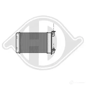 Радиатор печки, теплообменник DIEDERICHS dcm1025 2095657 X NPYJ изображение 0