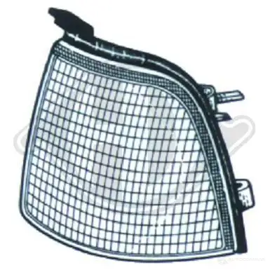 Поворотник DIEDERICHS 1014073 2054155 4D I4PZ