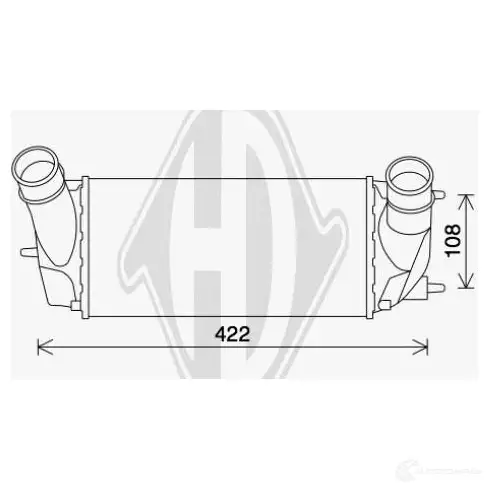 Интеркулер DIEDERICHS DD 96P 1221975107 dca1119 изображение 0