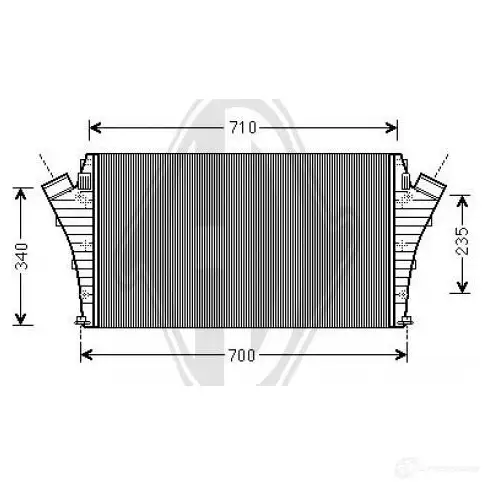 Интеркулер DIEDERICHS 2093112 G WD2QG dca1048 изображение 0
