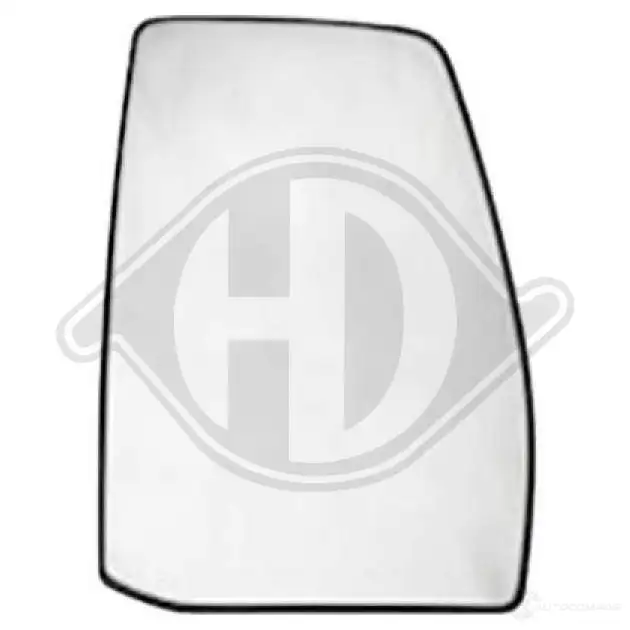 Зеркальный элемент, стекло наружного зеркала DIEDERICHS 1456028 1437359480 ZP 2W6