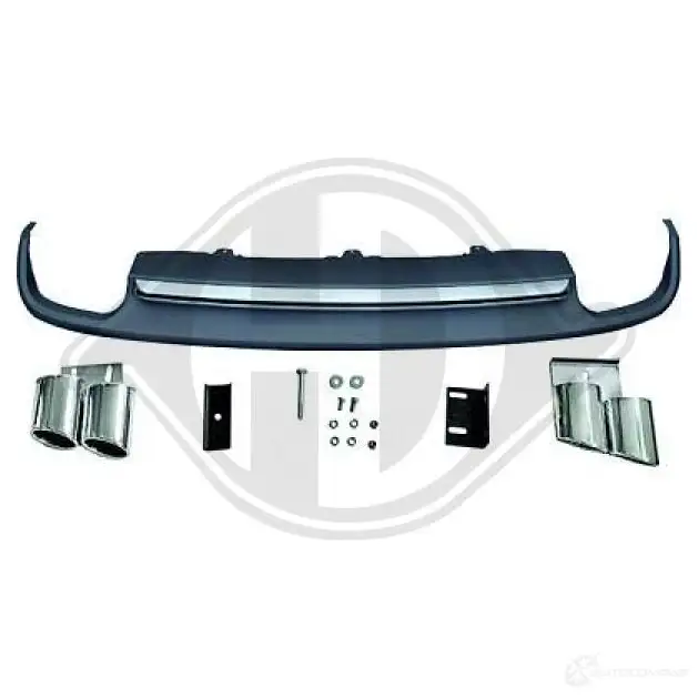 Кронштейн крепления бампера DIEDERICHS 1424689123 1018063 17FZ WT