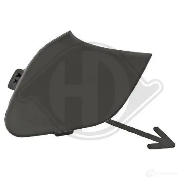 Кронштейн крепления бампера DIEDERICHS 1419062 G07HE Z8 2059214 - Изображение 1