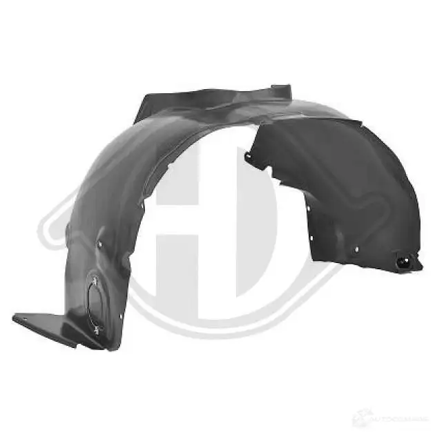 Подкрылок DIEDERICHS 2274009 ODX J4R 1437362912
