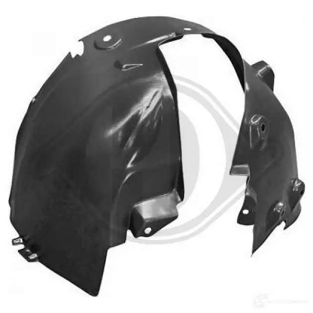 Подкрылок DIEDERICHS 4483008 1437362954 2S G5FW