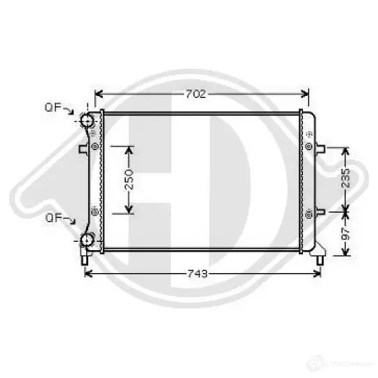 Амортизатор DIEDERICHS 2088235 9970257l R IDYO изображение 0