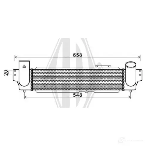 Амортизатор DIEDERICHS 9970416l 2088420 EV 6QYR изображение 0