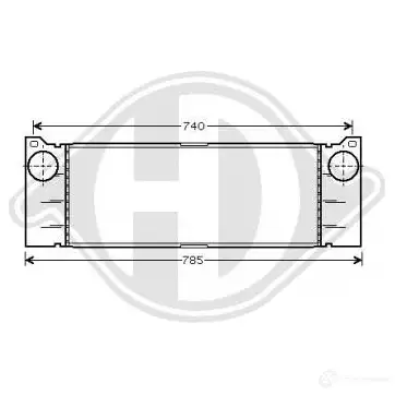 Амортизатор багажника, упор задней двери DIEDERICHS 5 OTI9B 2086918 9146701