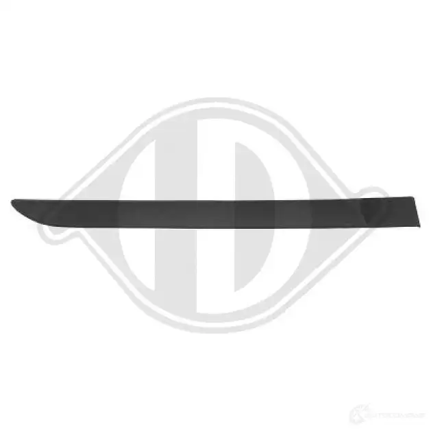 Молдинг двери, накладка DIEDERICHS 4464125 A R700O 2073317