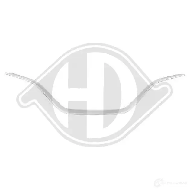Молдинг решетки радиатора, накладка DIEDERICHS 1424356982 4446042 3NI 2R