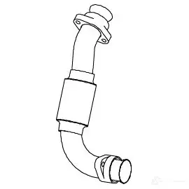 Выхлопная труба глушителя DINEX 76IZ3R E 1937346 54234 изображение 0