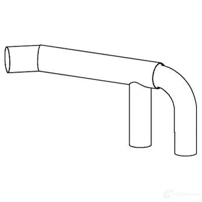 Выхлопная труба глушителя DINEX 55103 1937500 8 JPM6Q3 изображение 0