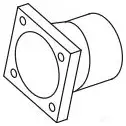 Выхлопная труба глушителя DINEX L 8DP1W 64247 1937895